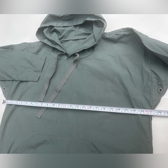 Jnby Anorak Jacket Outdoor Waterproof Hood military green oversized - Picture 8 of 11